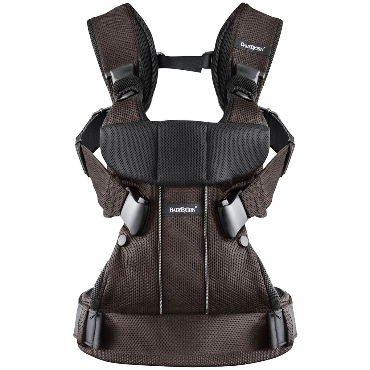 BabyBjörn Baby Carrier One, Mesh - Brown/Black