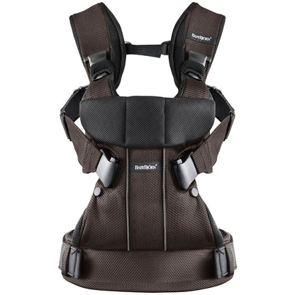 BabyBjörn Baby Carrier One, Mesh - Brown/Black