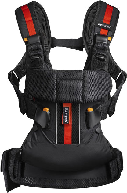 BabyBjorn Baby Carrier One Outdoors - Black - 094068US