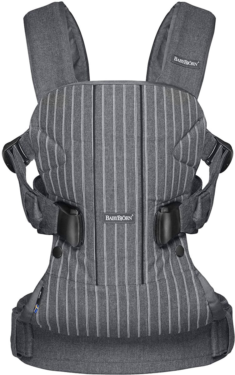 BabyBjorn Baby Carrier One - Pinstripe Gray