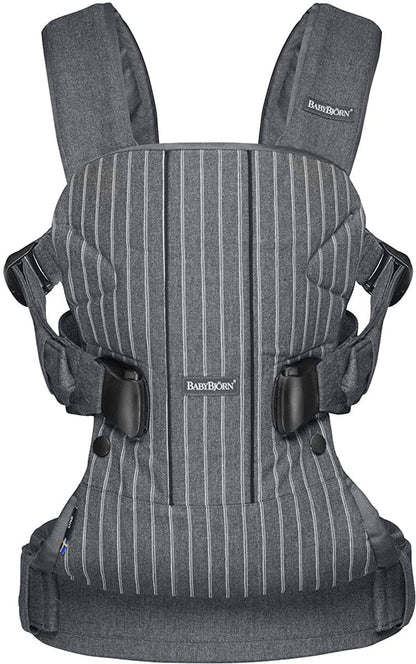 BabyBjorn Baby Carrier One - Pinstripe Gray