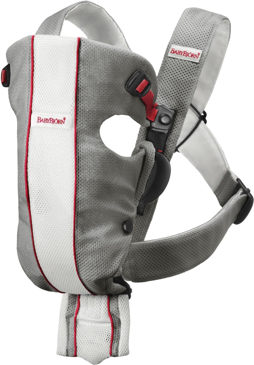 BabyBjorn Baby Carrier Original, Mesh - Gray & White