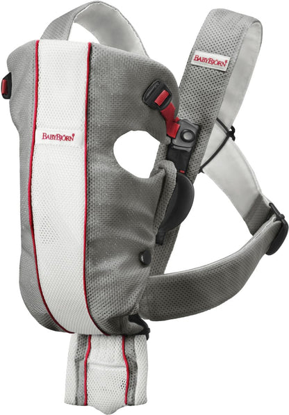 BabyBjorn Baby Carrier Original, Mesh - Gray & White