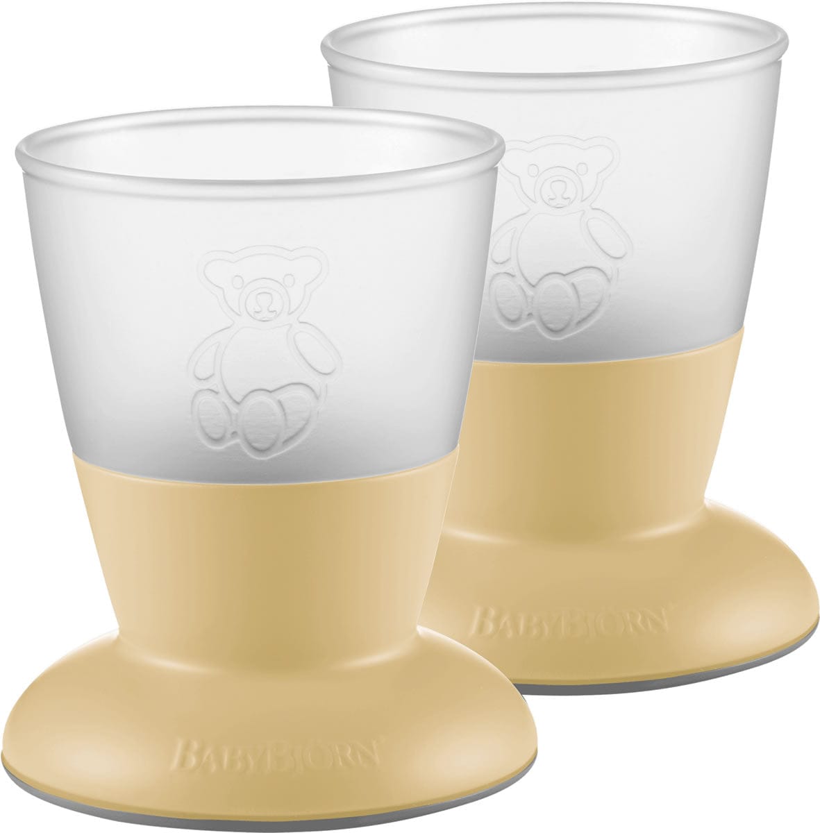 BabyBjorn Baby Cup, 2-pack, Powder Yellow - 072166US