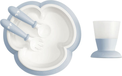 BabyBjorn Baby Feeding Set, Powder Blue - 078167US