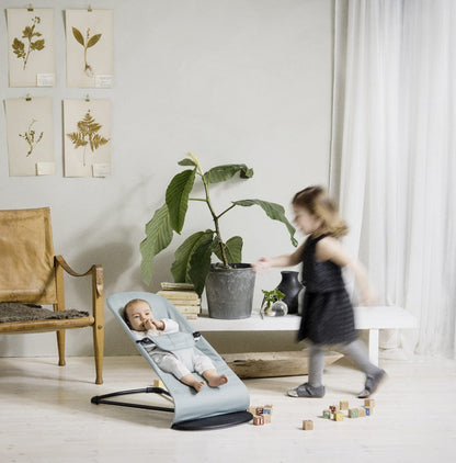 BabyBjorn Bouncer Balance Soft - Cotton - Frost Green