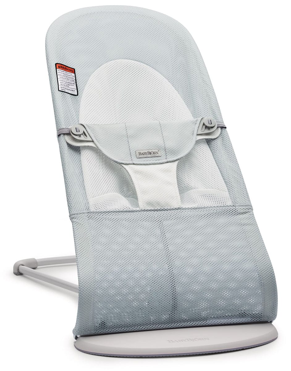 BabyBjörn Bouncer Balance Soft, Light Gray Frame Mesh Silver/Grey - 005129US