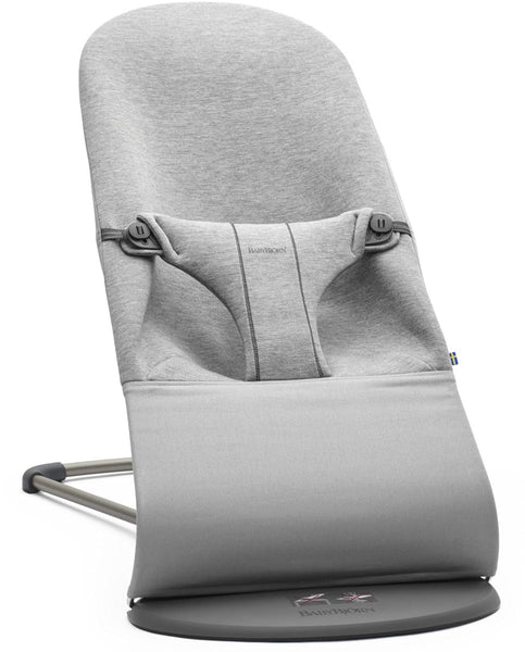 BabyBjörn Bouncer Bliss, Dark Gray Frame 3D Jersey Light
