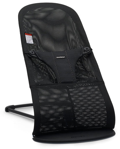 BabyBjörn Bouncer Bliss, Black Frame Mesh Black - 006225US