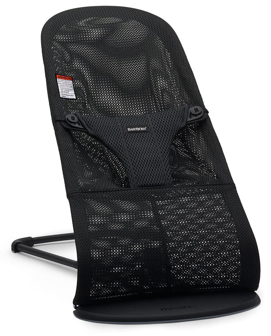 BabyBjörn Bouncer Bliss, Black Frame Mesh Black - 006225US