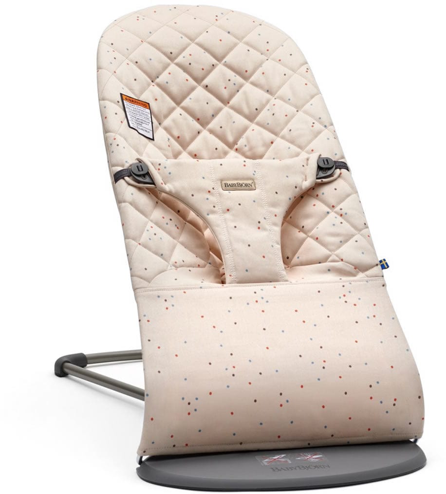 BabyBjorn Bouncer Bliss, Cotton - Pink Sprinkles