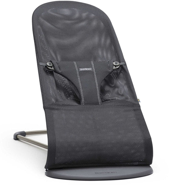 BabyBjörn Bouncer Bliss, Dark Gray Frame Mesh Anthracite – Albee Baby