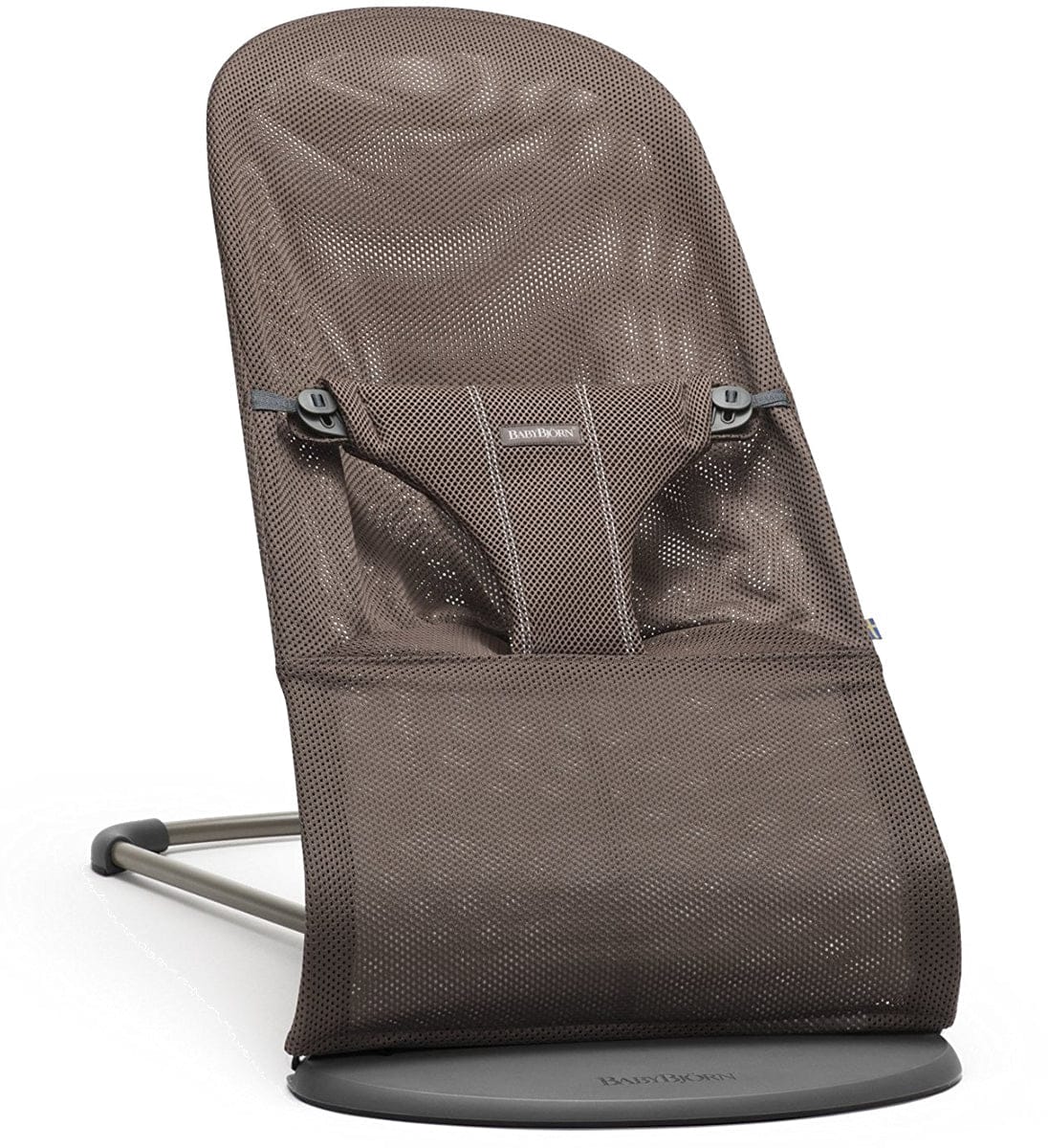 BabyBjörn Bouncer Bliss, Dark Gray Frame Mesh Cocoa - 006011US