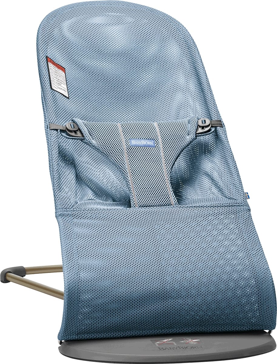 BabyBjorn Bouncer Bliss, Mesh - Slate Blue