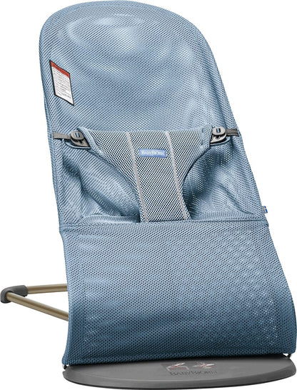 BabyBjorn Bouncer Bliss, Mesh - Slate Blue