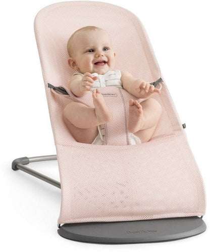 BabyBjorn Bouncer Bliss - Powder Pink, Mesh