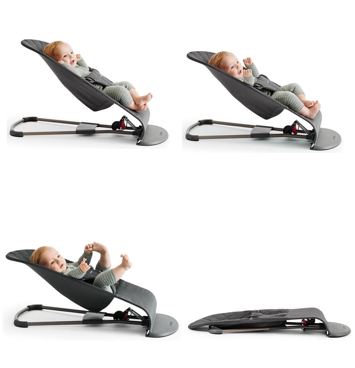 BabyBjorn Bouncer Bliss - Powder Pink, Mesh