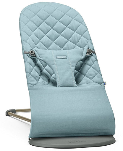 BabyBjorn Bouncer Bliss - Vintage Turquoise, Cotton