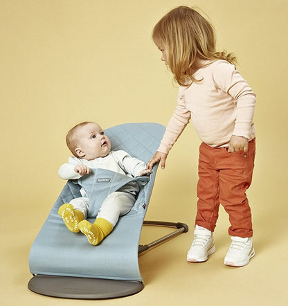 BabyBjorn Bouncer Bliss - Vintage Turquoise, Cotton