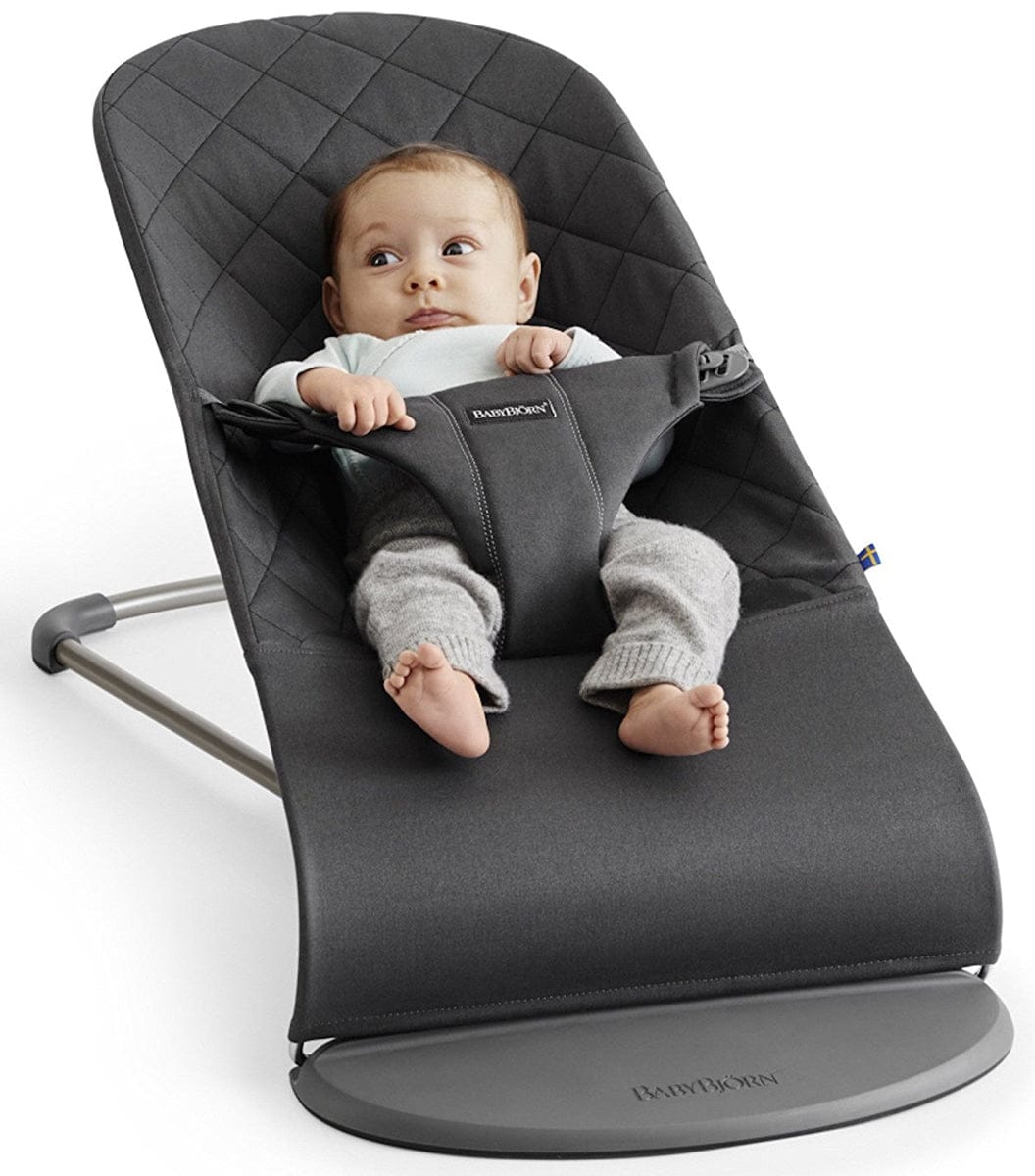 BabyBjorn Bouncer Bliss - Vintage Turquoise, Cotton