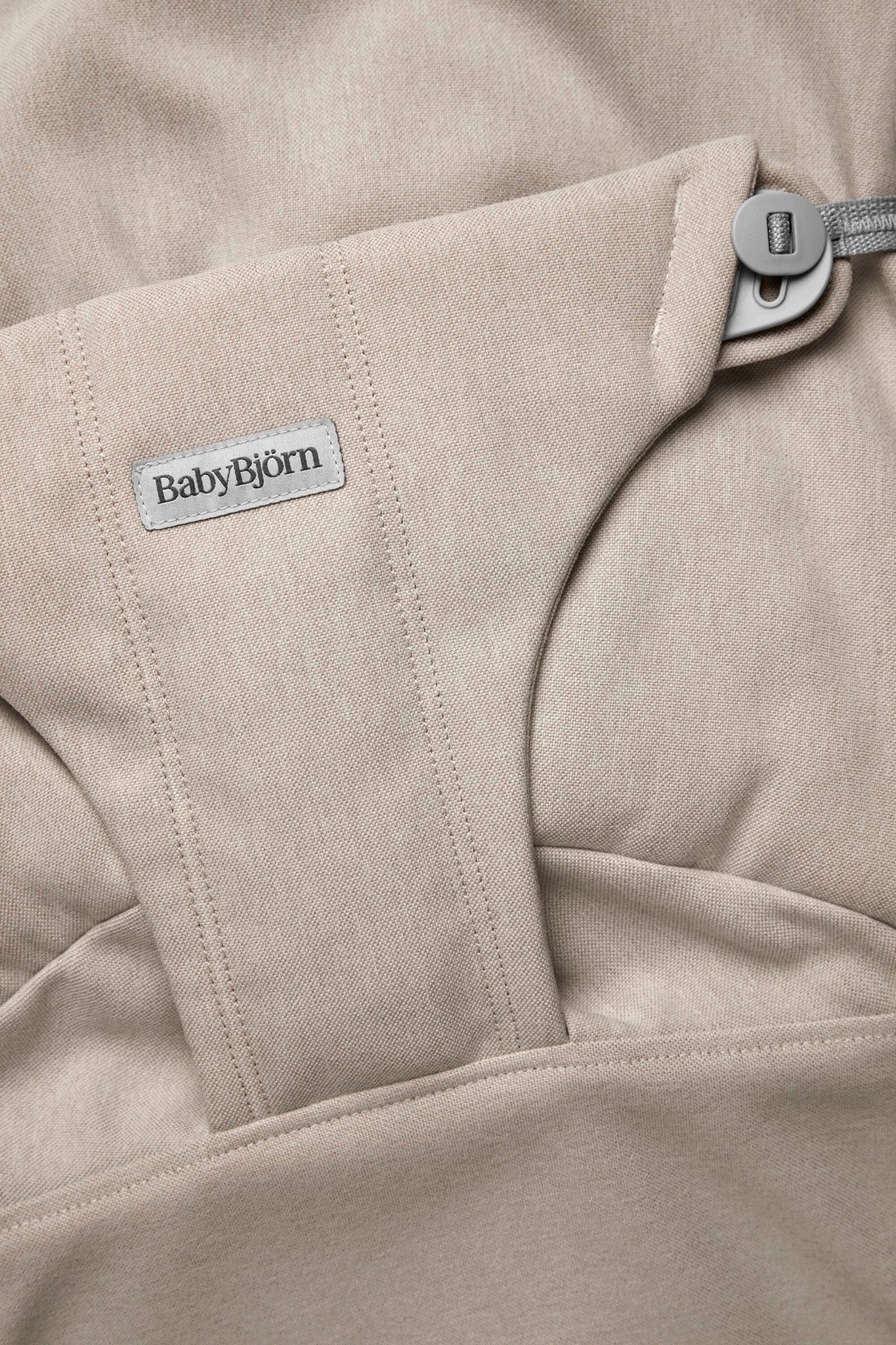 BabyBjorn Bouncer Bliss Woven Melange, Light Beige - 006032US