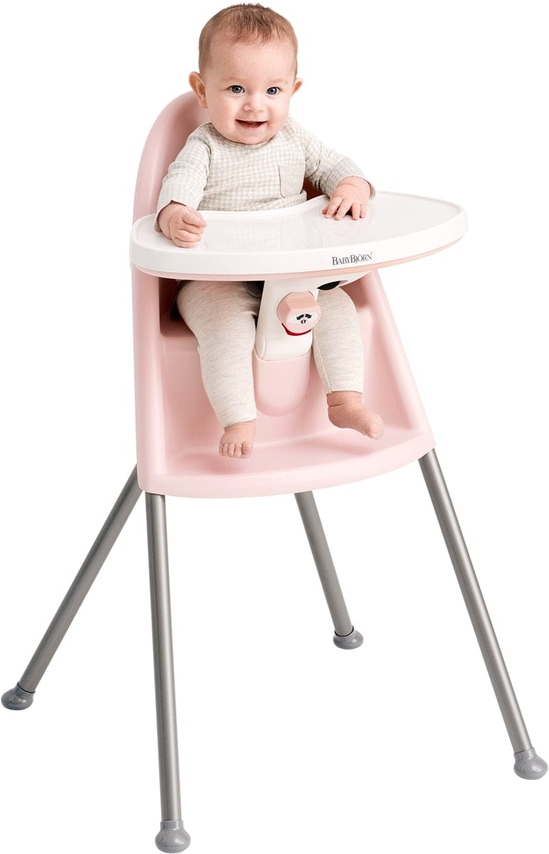 BabyBjorn High Chair - Pink/Greige