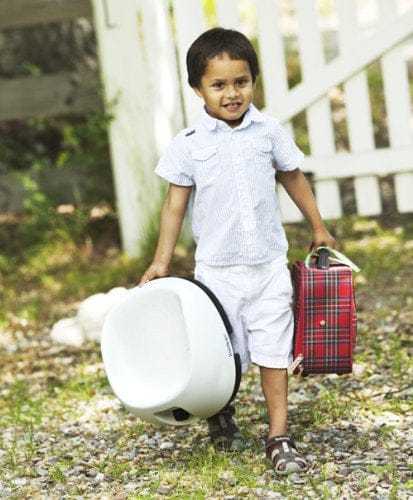 BabyBjorn Portable Booster Chair- White – Albee Baby