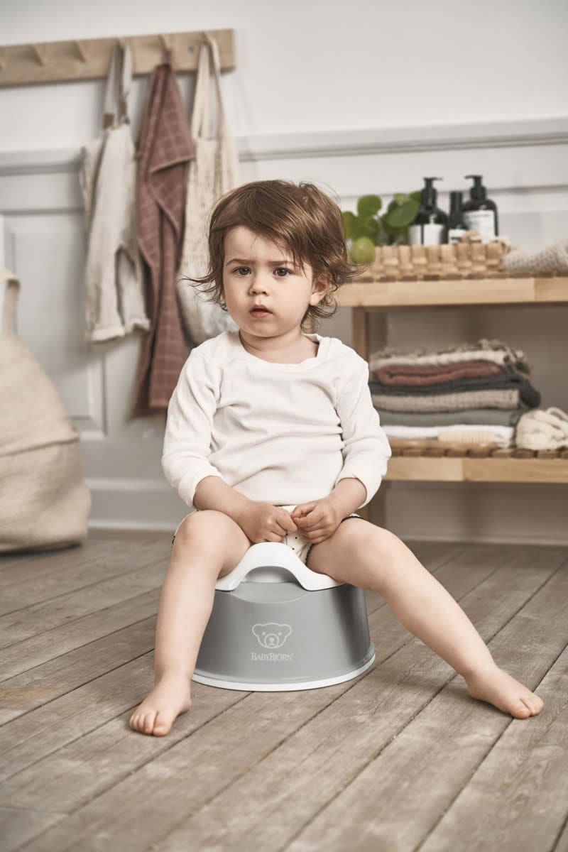 BabyBjorn Smart Potty - Grey/White - 051225US