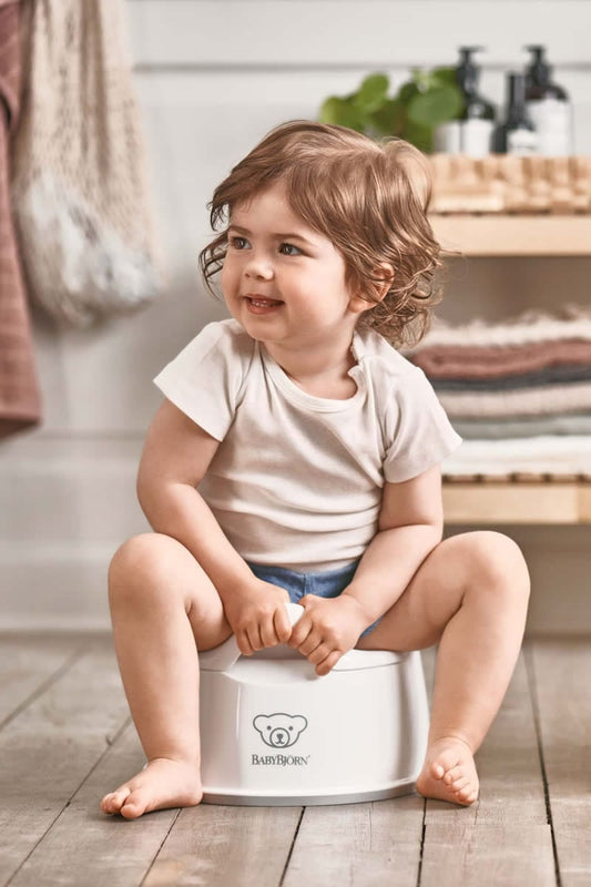 BabyBjorn Smart Potty - White/Grey - 051221US