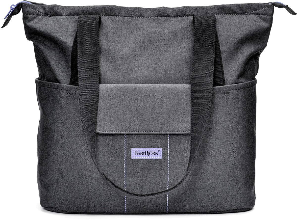 BabyBjorn SoFo Diaper Bag - Grey/Lavendar - 038088US