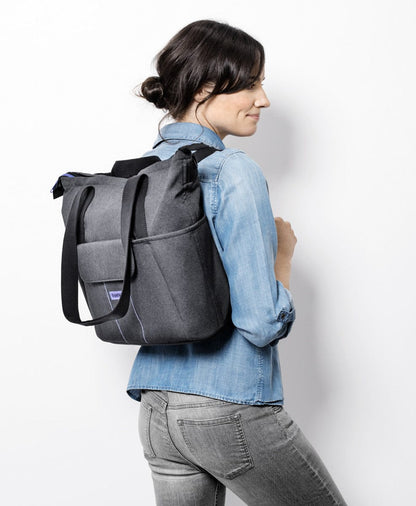 BabyBjorn SoFo Diaper Bag - Grey/Lavendar - 038088US