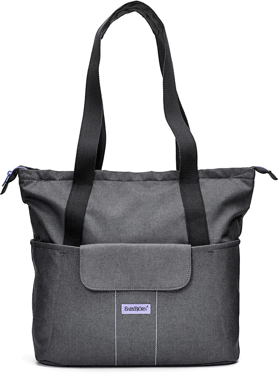 BabyBjorn SoFo Diaper Bag - Grey/Lavendar - 038088US