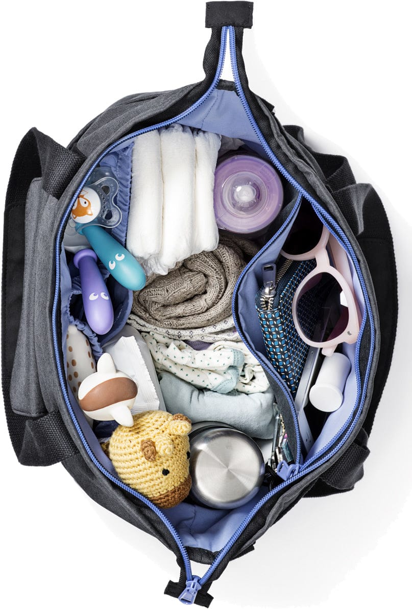 BabyBjorn SoFo Diaper Bag - Grey/Lavendar - 038088US