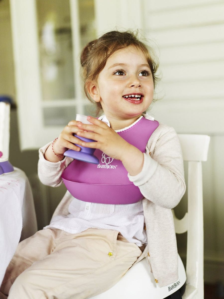 BabyBjorn Soft Bib in Pink