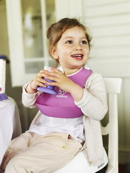 BabyBjorn Soft Bib in Pink
