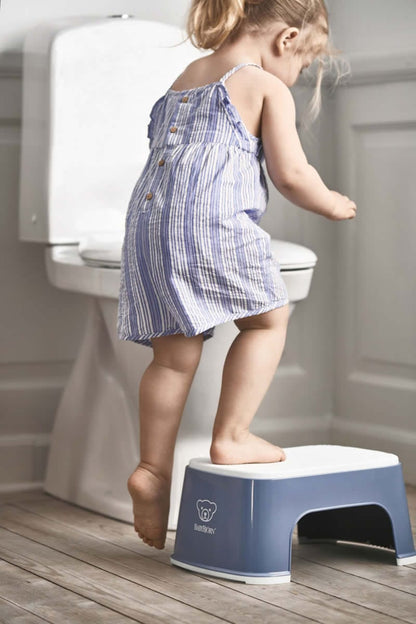BabyBjorn Step Stool - Deep Blue/White - 061269US