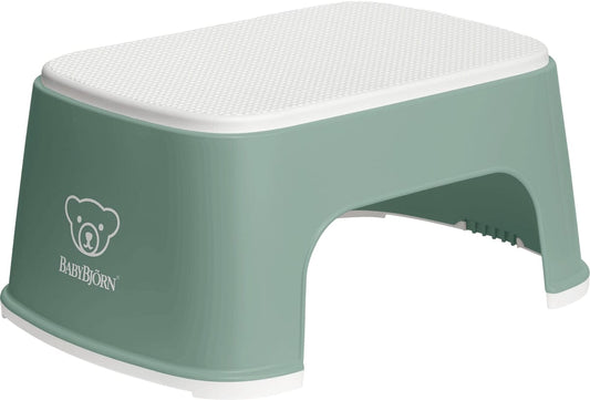 BabyBjorn Step Stool - Deep Green/White - 061268US