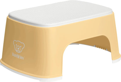 BabyBjorn Step Stool - Powder Yellow/White - 061266US