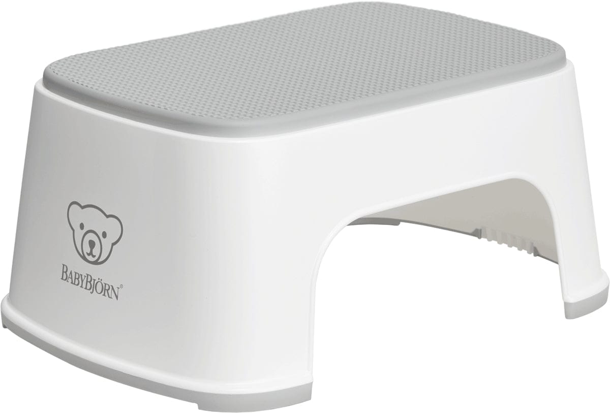 BabyBjorn Step Stool - White/Grey - 061221US