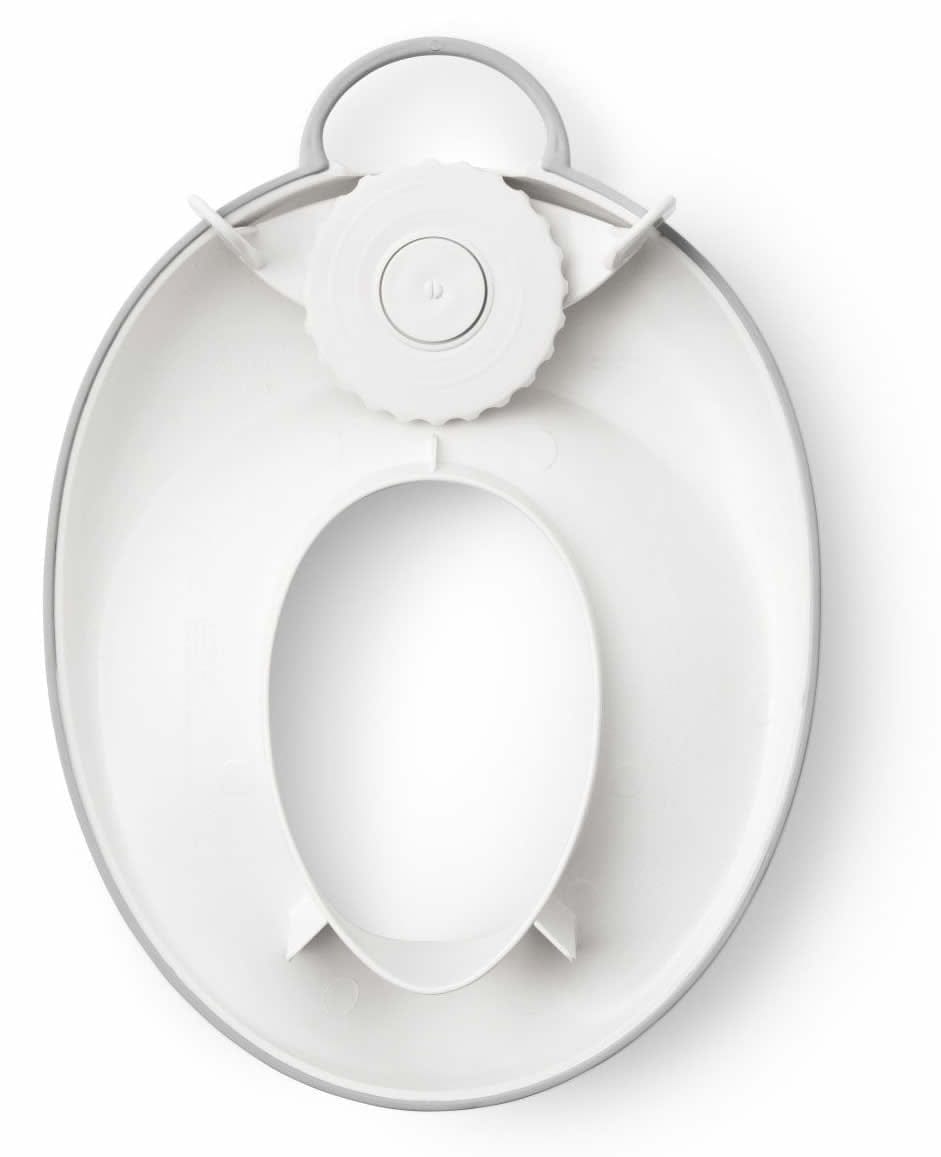 BabyBjorn Toilet Training Seat - White/Grey - 058025US