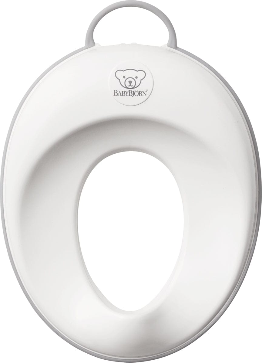 BabyBjorn Toilet Training Seat - White/Grey - 058025US