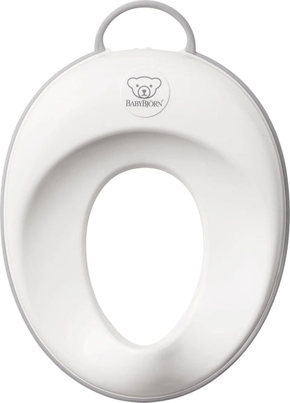 BabyBjorn Toilet Training Seat - White/Grey - 058025US