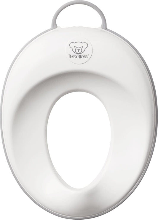 BabyBjorn Toilet Training Seat - White/Grey - 058025US