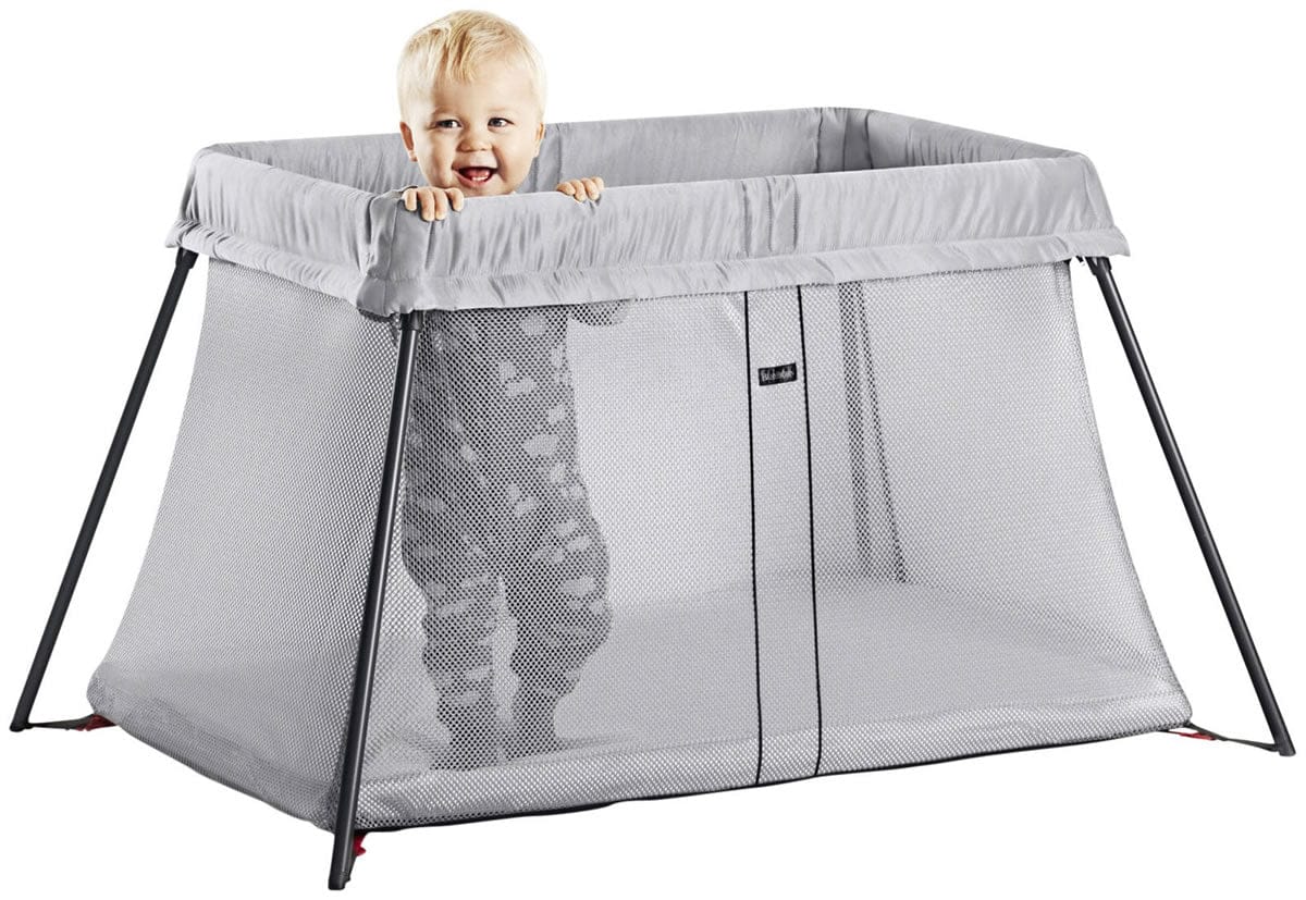 BabyBjörn Travel Crib Light - Silver - 040248US