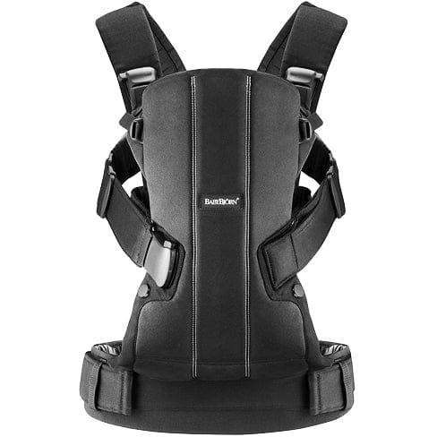 BabyBjörn WE Carrier in Cotton Black - 092044US