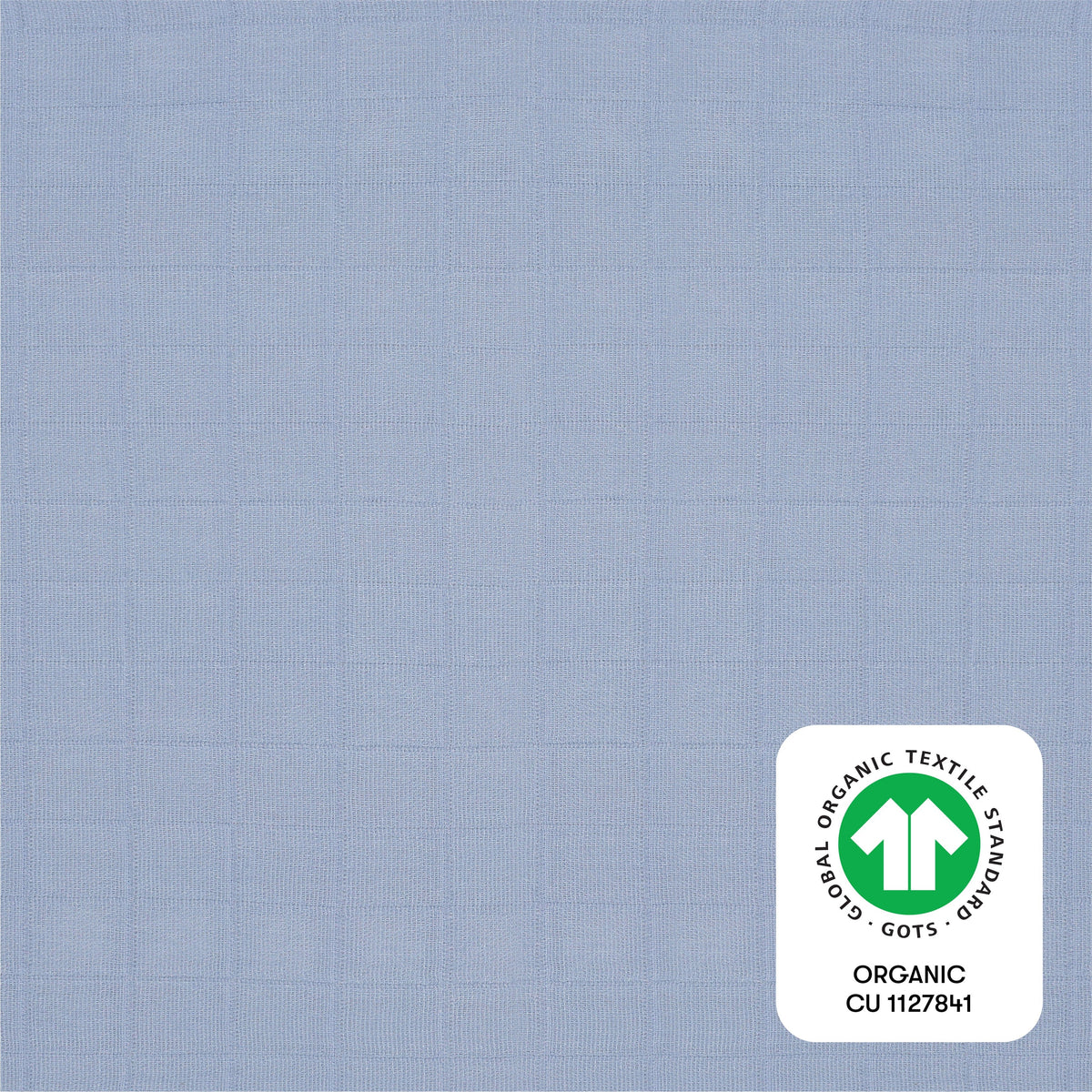 Babyletto All-Stages Midi Crib Sheet in GOTS Certified Organic Muslin Cotton - Dewdrop - T29633DP