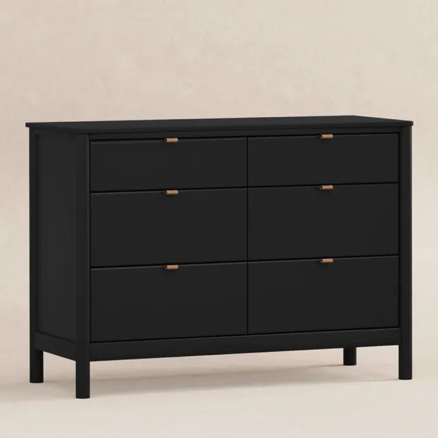 Babyletto Bondi 6-Drawer Assembled Dresser - Black - M25616B