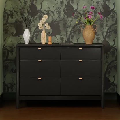 Babyletto Bondi 6-Drawer Assembled Dresser - Black - M25616B