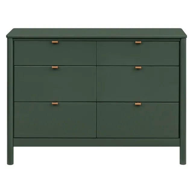 Babyletto Bondi 6-Drawer Assembled Dresser - Forest Green - M25616FRGR