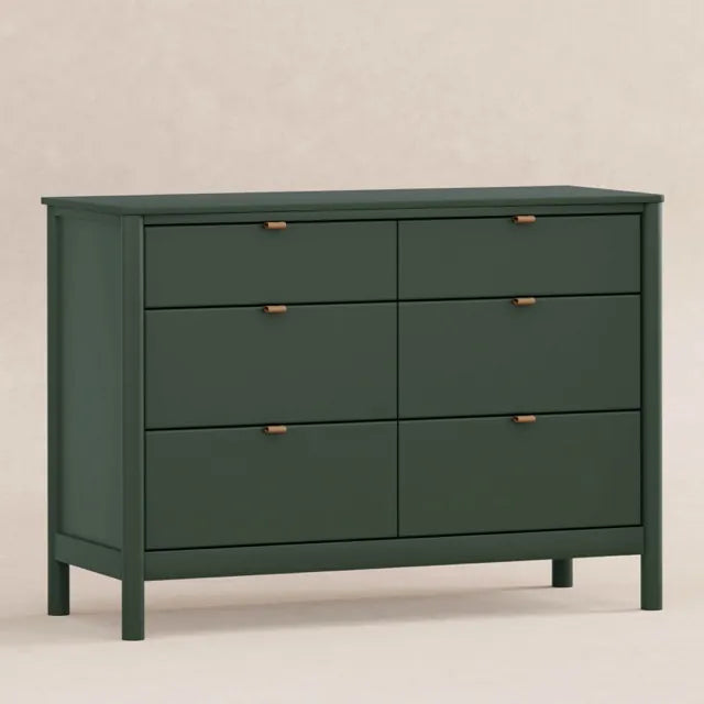 Babyletto Bondi 6-Drawer Assembled Dresser - Forest Green - M25616FRGR